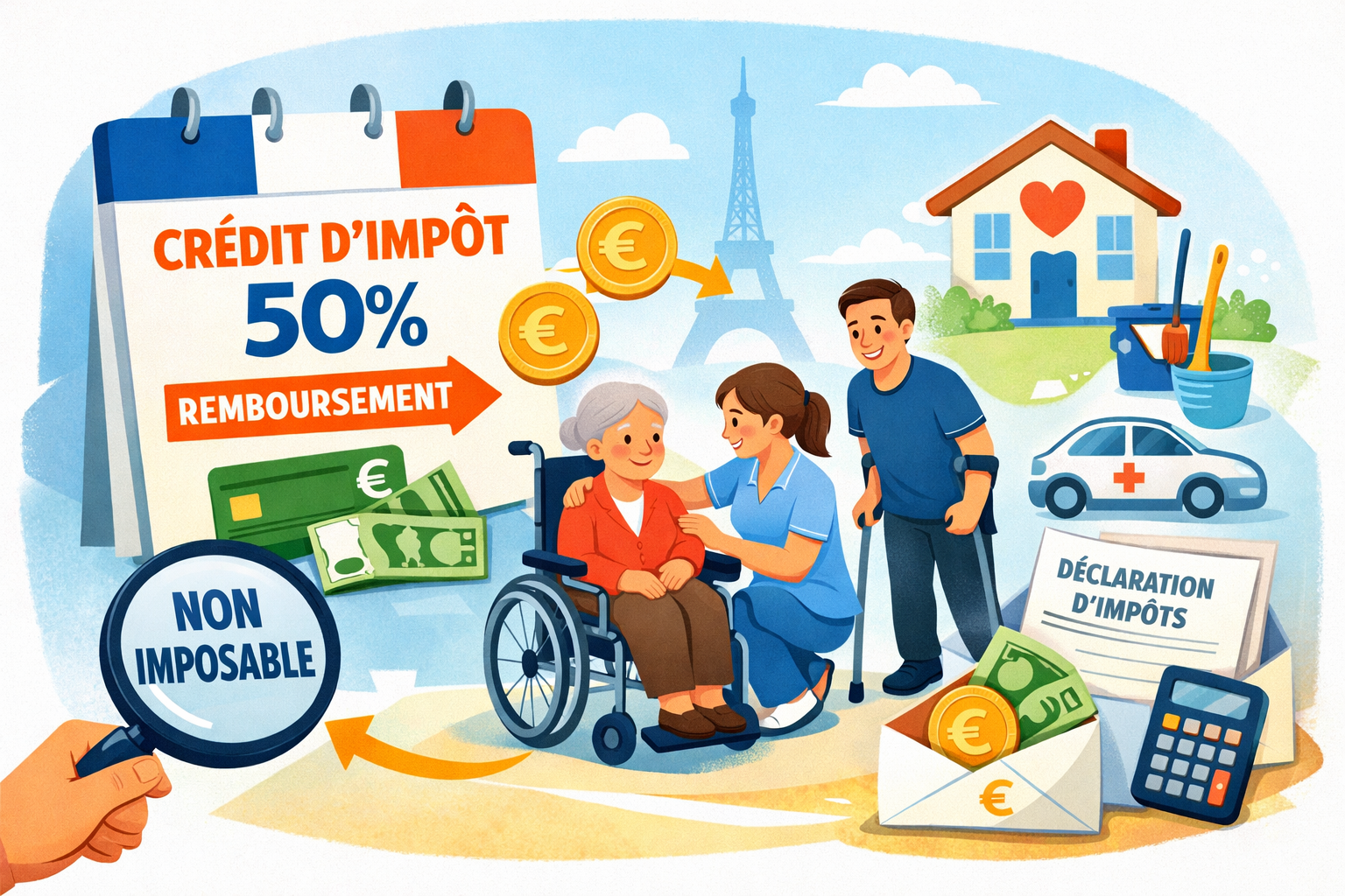 You are currently viewing Crédit d’impôt pour les personnes non imposables : montants, plafonds et fonctionnement